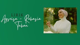 Download lagu AGSEISA - RAHASIA TUHAN ( MUSIC LIRIK) mp3