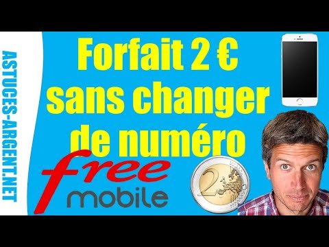 comment prendre forfait free 2 euros