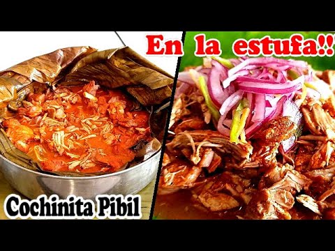 🔴COCHINITA PIBIL EN LA ESTUFA🐖✅️¿COMO HACER COCHINITA PIBIL? CRIS EN LA COCINA