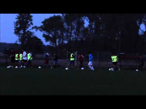 Trening seniorów Jedności Rozmierka 25.09.2012