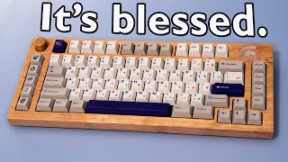 Wooden Keyboards change EVERYTHING. (I Built @Settledrs A Keyboard)