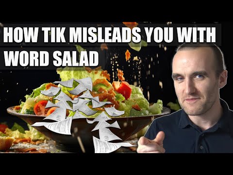 How TIK misleads you with word salad