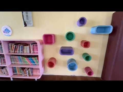 A biblioteca Manzhou Township no condado de Pingtung, em Taiwan