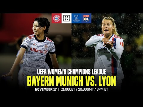 FC Bayern - Lyon | UEFA Women's Champions League Spieltag 4 Ganzes Spiel