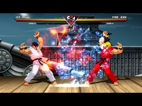 ICE RYU vs FIRE KEN | DEATH BATTLE‼️
