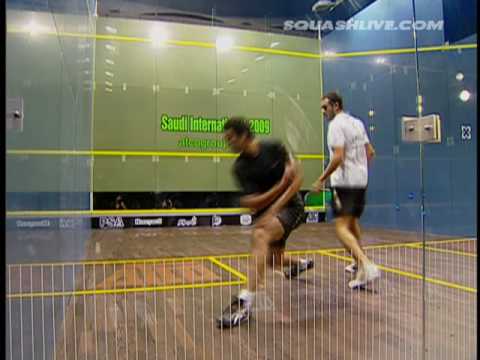 Saudi 2009: Ashour vs Shorbagy - Great Rally #4