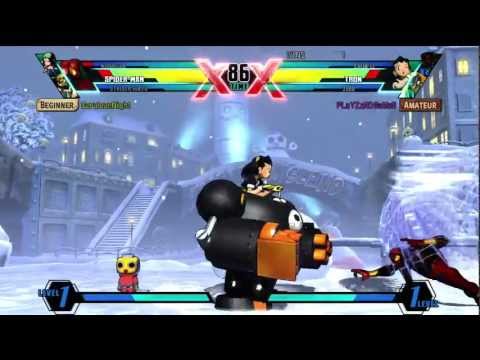 Ultimate Marvel vs Capcom 3 (PS3) -- Non-Ranked Matches 139 - Take away Tron and...