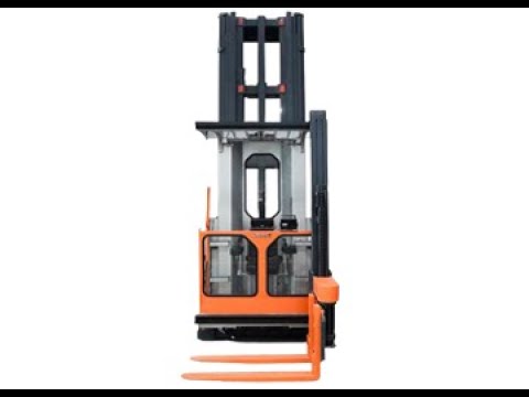 1.6 ton Magnetic guidance Man up Electric Swing Reach Truck