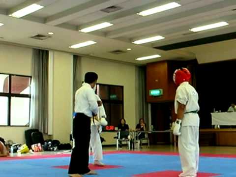 空手倶楽部友和会－第８回按針祭（伊東）－Ｈ山さんの試合です