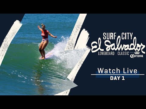 WATCH LIVE Surf City El Salvador Longboard Classic - Day 1
