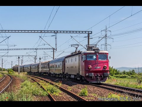 IR 1746 Satu Mare - Bucuresti, iesire din Teius, Alba (Mai 2015)