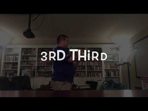 2020-2021 TMEA All State Trumpet Etude No.1 (Play Along at 40% Tempo)