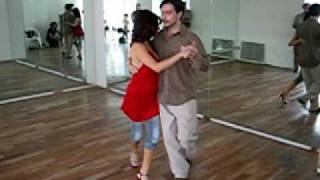 Silvana Anfossi y Alejandro Hermida: clase de MILONGA