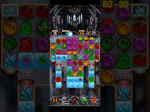 Jewel Vampire Castle 💎 🏰 Level 208 ⭐⭐⭐ 2021 - Match 3 Puzzle no Booster 👑 Android Gameplay ✅
