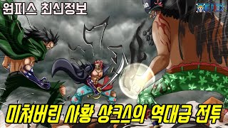 [원피스]지금까지 공개 된 사황 샹크스의 믿을 수 없는 역대급 전투...