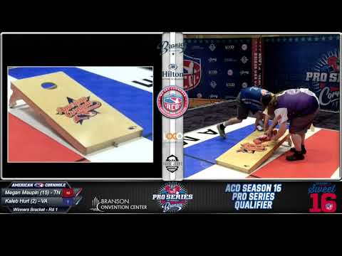 ACO PRO SERIES QUALIFIER: THE MACHINE VS MEGAN MAUPIN - TWO POWERHOUSE PLAYERS SQUARE OFF IN BRANSON