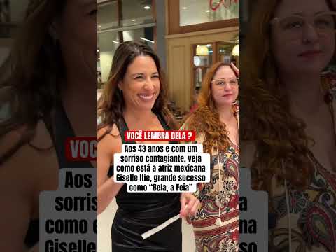 Aos 43 anos e com um sorriso contagiante, veja como está a atriz mexicana Giselle Itie
