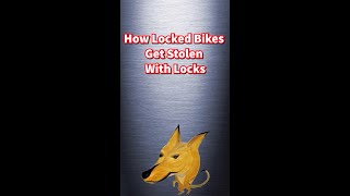 How Locked Bikes Get Stolen with Locks