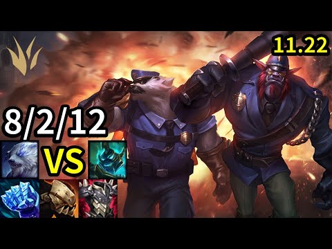 Volibear Jungle vs Hecarim - KR Master | Patch 11.22
