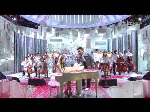 [HQ] Kim Tae Woo with Seo Hyun (SNSD) - Love Rain (Dec 31, 2009) Part 4/11