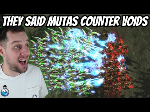 MASS VOID RAY vs MASS MUTALISK! | Void Ray Disruptor #7 StarCraft 2