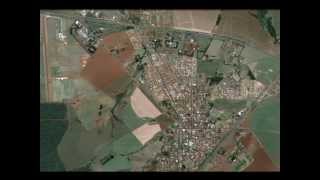 preview picture of video 'Vista aérea da cidade de Sales Oliveira-SP'