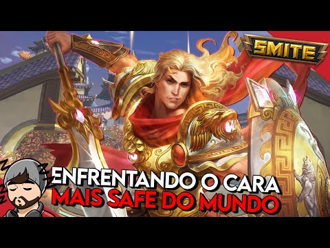 ENFRENTANDO O CARA MAIS SAFE DO MUNDO! ACHILLES - Ranked Duelo - ⚡ Smite BR