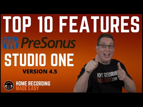 Presonus Studio One Version 4.5 | My 10 Favorite New Features