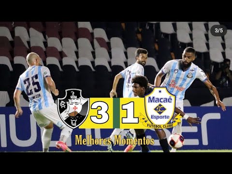 Vasco 3 x 1 Macaé | GOLS E MELHORES MOMENTOS | Campeonato Carioca 2021