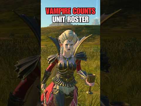 Vampire Unit Roster 🌹 in Less than 60 Seconds | Total War Warhammer 3
