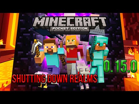 Minecraft PE 0.15.0 News - Shutting Down Realms - Release Date