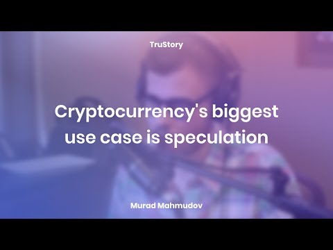 Cryptocurrency's Biggest Use Case is Speculation with Murad Mahmudov (CIO Adaptive Capital)