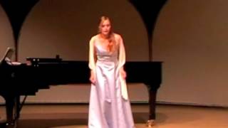Karin Lundin sings Vinden by Gunnar de Frumerie