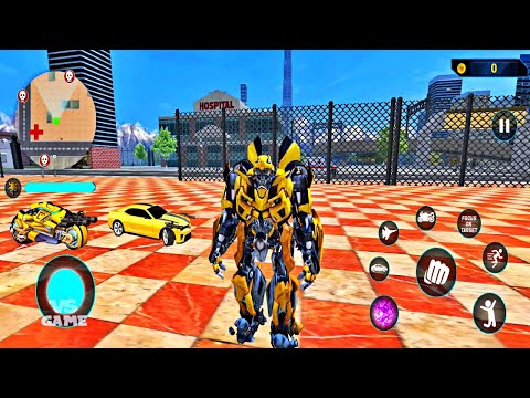 ALL Bumblebee Transformation | Flying Jet Robot Car Transform Games Android Gameplay