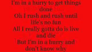 I'm In A Hurry Alabama W  Lyrics   YouTube