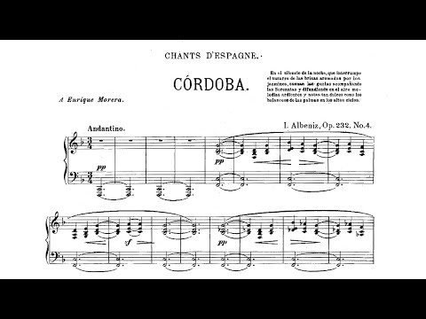 Albeniz: Córdoba (Suite Espagnol Op. 232 No 4) Alicia de Larrocha, 1962 - Turnabout TV 34775