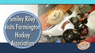 preview picture of video 'Smiley Riley & Lakeville Orthodontics visit Farmington Hockey Association - Orthodontics Farmington'