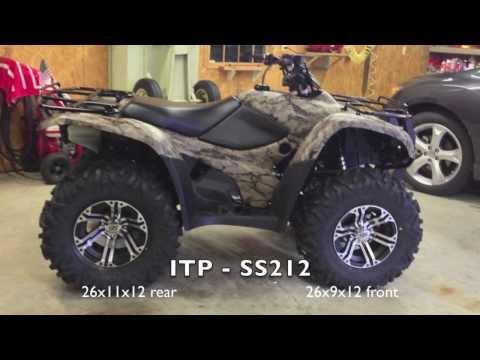 Rancher 26" tire on ITP 212
