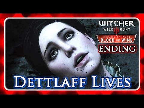 Witcher 3 🌟 BLOOD AND WINE ► No Ribbon Ending - Dettlaff Lives, Regis Stays, Yennefer Romance