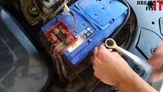 Battery Bracket Install, Fixing Loose Battery