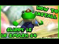 Slippy Toad Smash Remix Fan Mod INSTALL TUTORIAL SHOWCASE Smash Mods 7