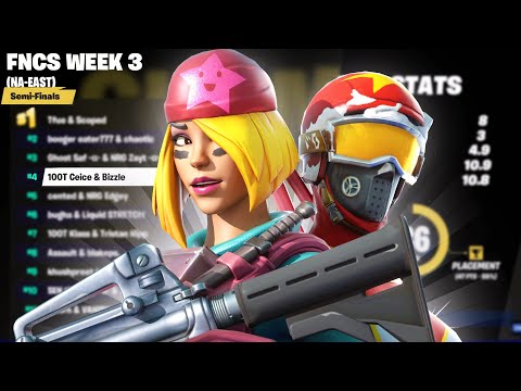 How we got 4TH PLACE in the FNCS Semi Finals - Faze Bizzle