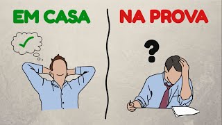 É por esse motivo que você não lembra o que estudou na hora da prova...