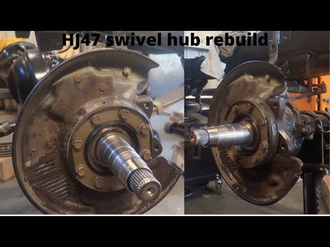 DUSTY EP7 || HJ47 swivel hub rebuild