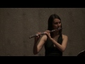 Fifth House Ensemble - Aaron Copland - Duo for Flute and Piano - III. Lively, with bounce