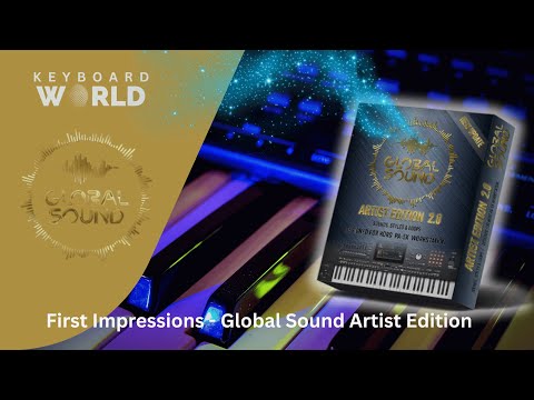 🎹 First Impressions – Artist Edition by Global Sounds for Korg Pa Series 🎹
