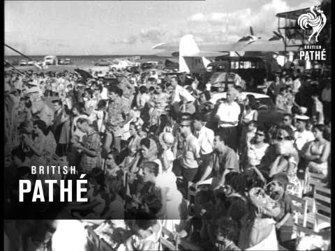 New Paris - Tahiti Air Route (1961)