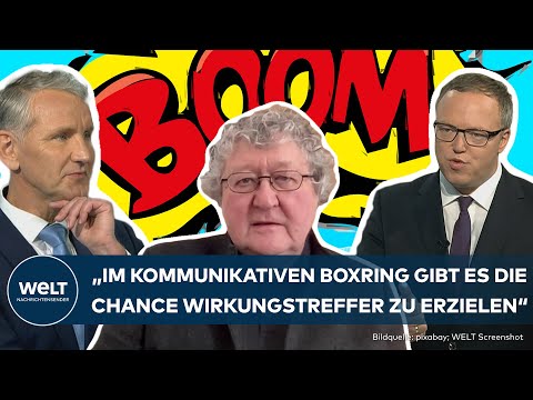 TV-DUELL HÖCKE VS VOIGT: AfD demaskiert? Politikwissenschaftler bewertet! "Wirkungstreffer erzielen"