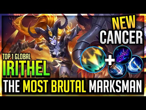 SAVAGE MARKSMAN!| Irithel Best Build & Gameplay | Top 1 Global Irithel | Mobile Legends