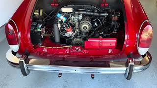 1974 Volkswagen Karmann Ghia - Cold Start